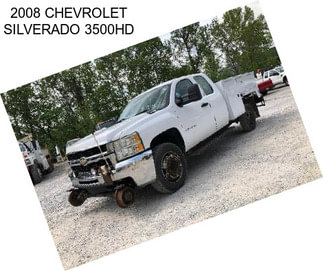 2008 CHEVROLET SILVERADO 3500HD