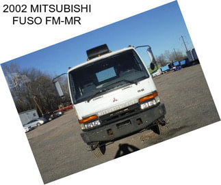 2002 MITSUBISHI FUSO FM-MR