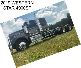 2019 WESTERN STAR 4900SF