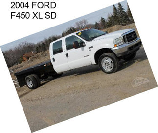 2004 FORD F450 XL SD