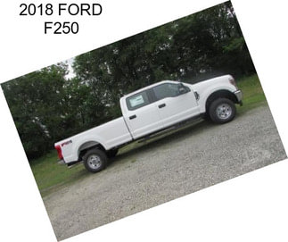 2018 FORD F250