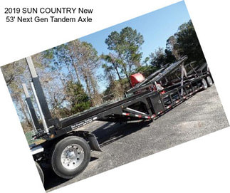 2019 SUN COUNTRY New 53\' Next Gen Tandem Axle