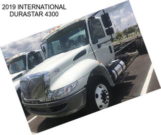 2019 INTERNATIONAL DURASTAR 4300