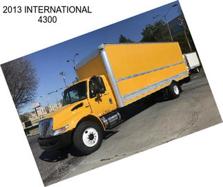 2013 INTERNATIONAL 4300