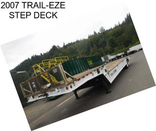 2007 TRAIL-EZE STEP DECK