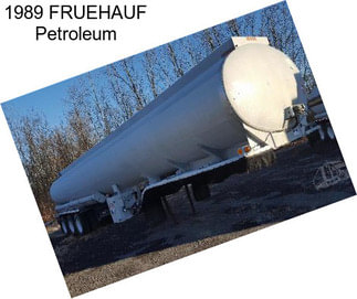 1989 FRUEHAUF Petroleum