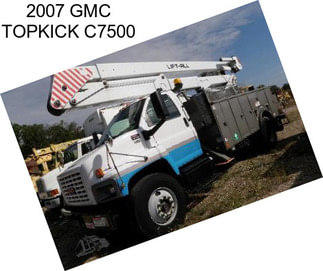 2007 GMC TOPKICK C7500