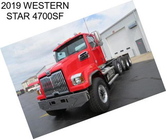 2019 WESTERN STAR 4700SF