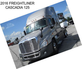 2016 FREIGHTLINER CASCADIA 125