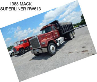 1988 MACK SUPERLINER RW613