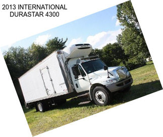 2013 INTERNATIONAL DURASTAR 4300