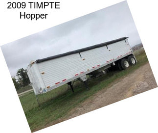 2009 TIMPTE Hopper