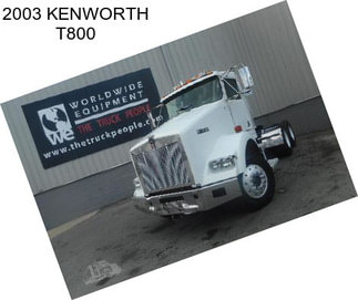 2003 KENWORTH T800