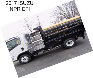 2017 ISUZU NPR EFI