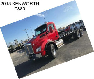 2018 KENWORTH T880