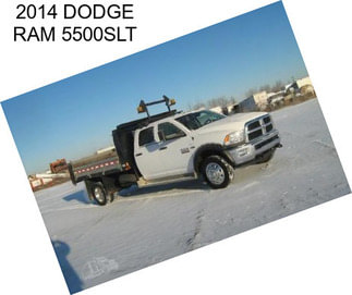 2014 DODGE RAM 5500SLT