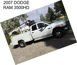 2007 DODGE RAM 3500HD