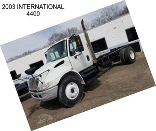 2003 INTERNATIONAL 4400