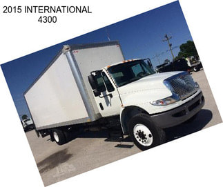 2015 INTERNATIONAL 4300