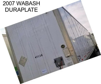 2007 WABASH DURAPLATE