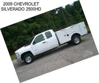 2009 CHEVROLET SILVERADO 2500HD