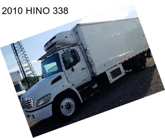 2010 HINO 338