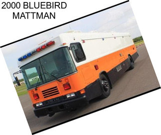2000 BLUEBIRD MATTMAN