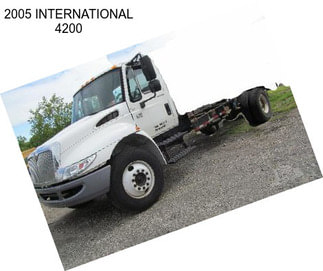 2005 INTERNATIONAL 4200