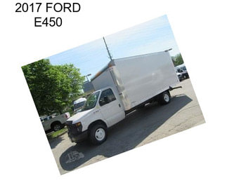 2017 FORD E450