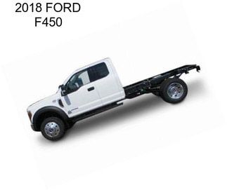 2018 FORD F450