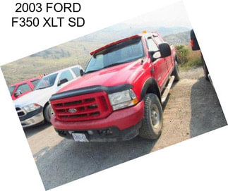 2003 FORD F350 XLT SD