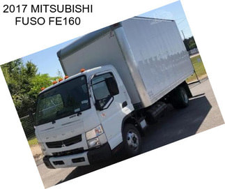 2017 MITSUBISHI FUSO FE160