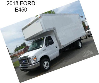 2018 FORD E450