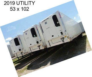 2019 UTILITY 53 x 102