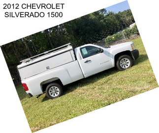 2012 CHEVROLET SILVERADO 1500