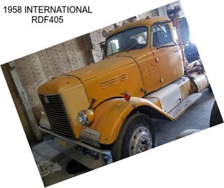1958 INTERNATIONAL RDF405