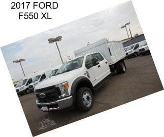 2017 FORD F550 XL