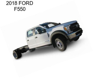 2018 FORD F550