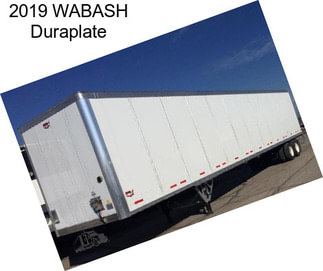 2019 WABASH Duraplate