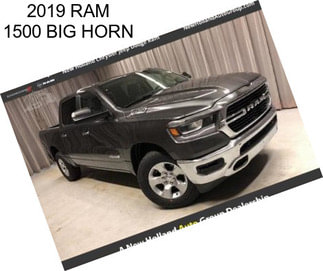 2019 RAM 1500 BIG HORN