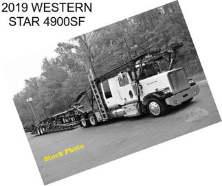 2019 WESTERN STAR 4900SF