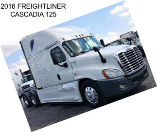 2016 FREIGHTLINER CASCADIA 125