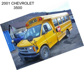 2001 CHEVROLET 3500