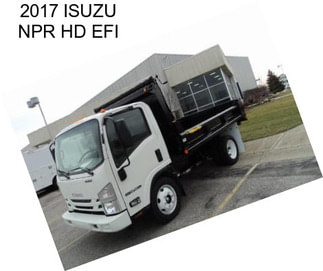 2017 ISUZU NPR HD EFI