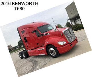 2016 KENWORTH T680