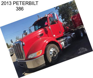 2013 PETERBILT 386