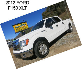 2012 FORD F150 XLT