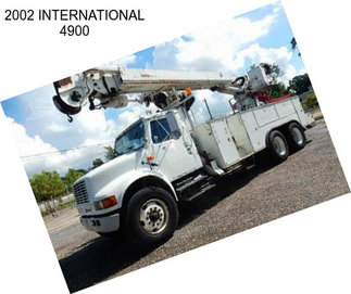 2002 INTERNATIONAL 4900