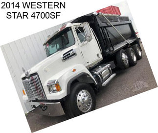 2014 WESTERN STAR 4700SF