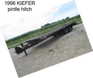 1996 KIEFER pintle hitch